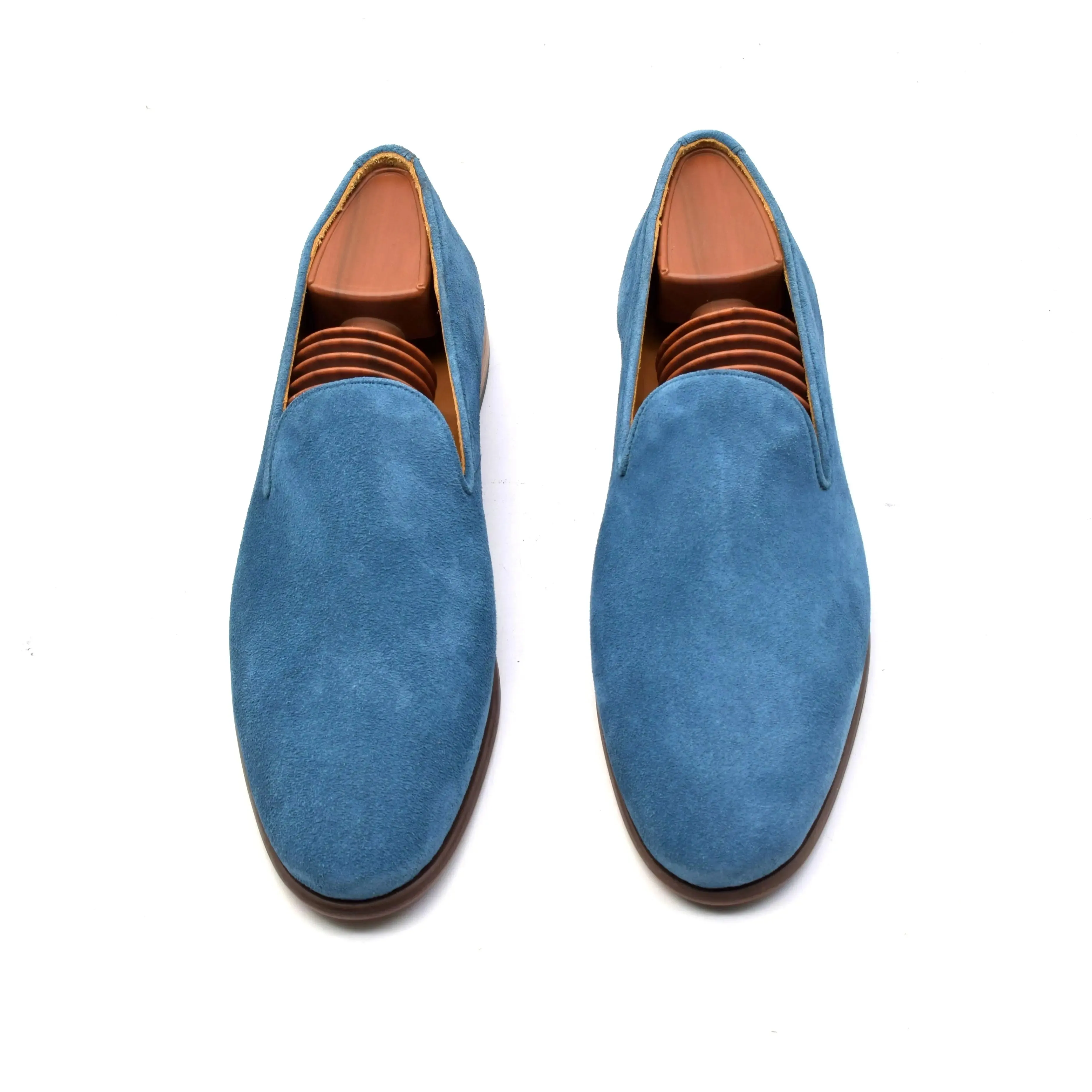 SUEDE VELVET LOAFERS - LIGHT SOLE