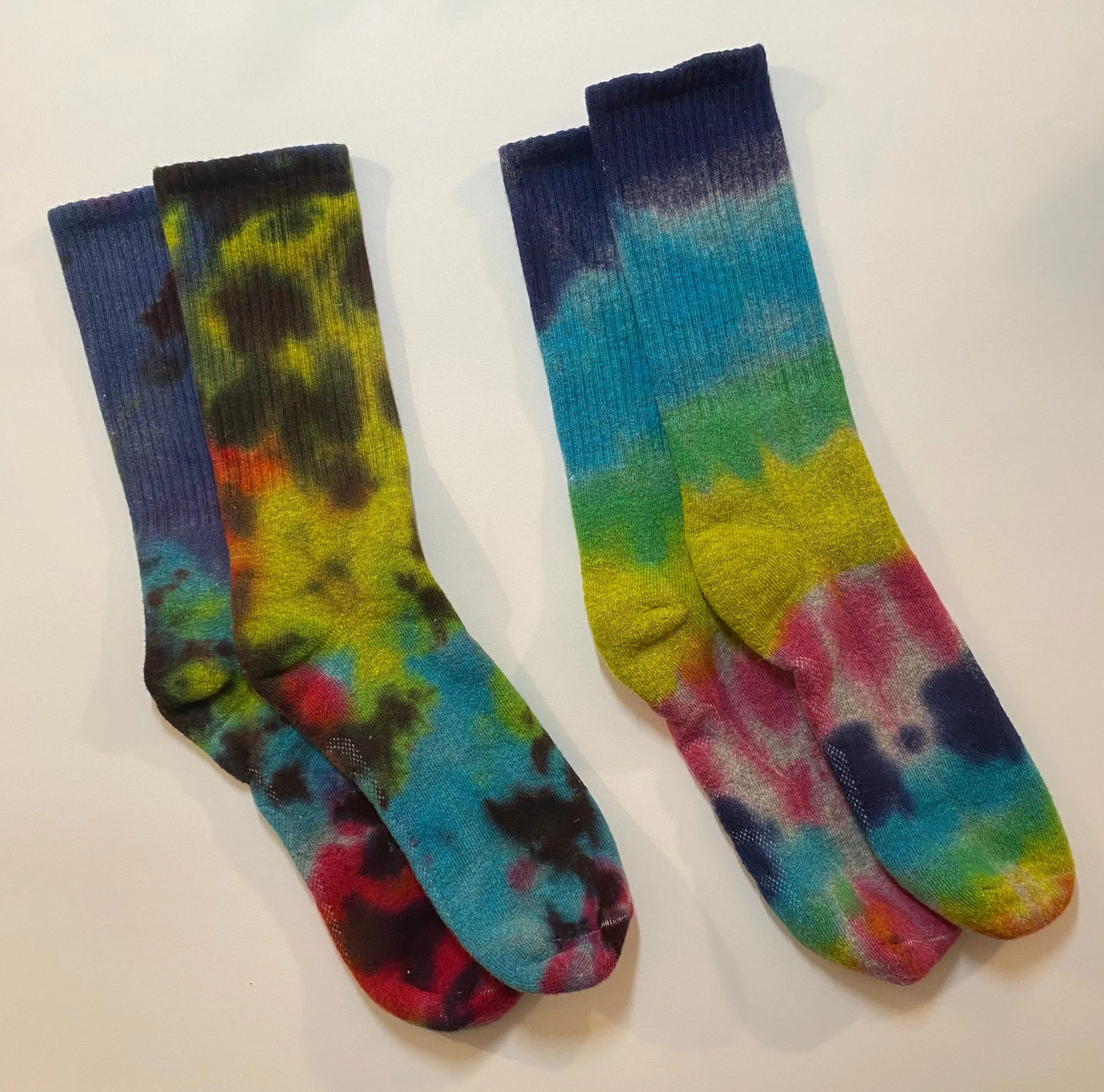 Tall Grey Crew Socks