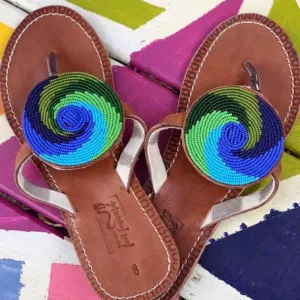 The Forecastle Swirl Sandals – Handmade Ethical Summer Footwear