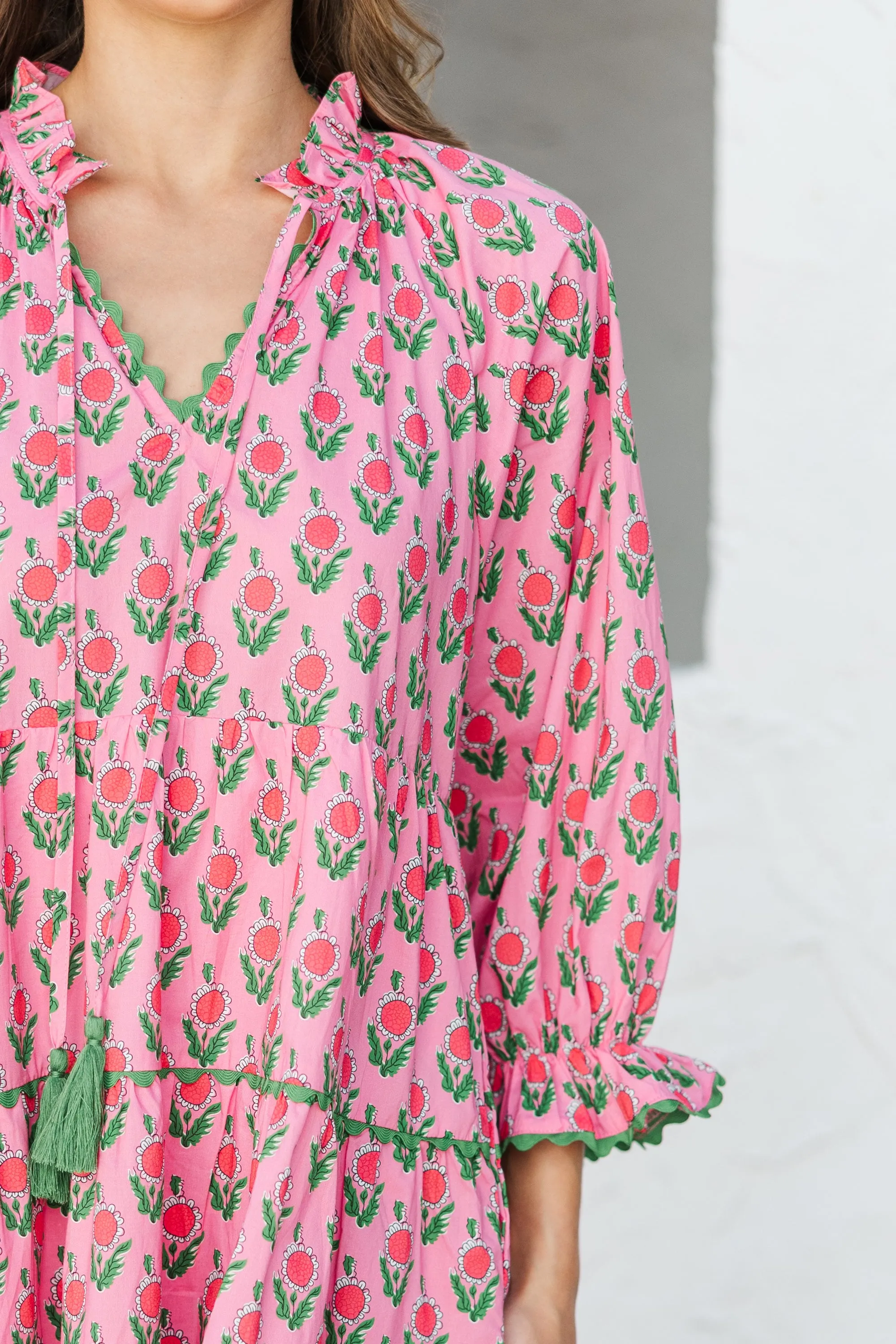 The Limits Pink Medallion Dress