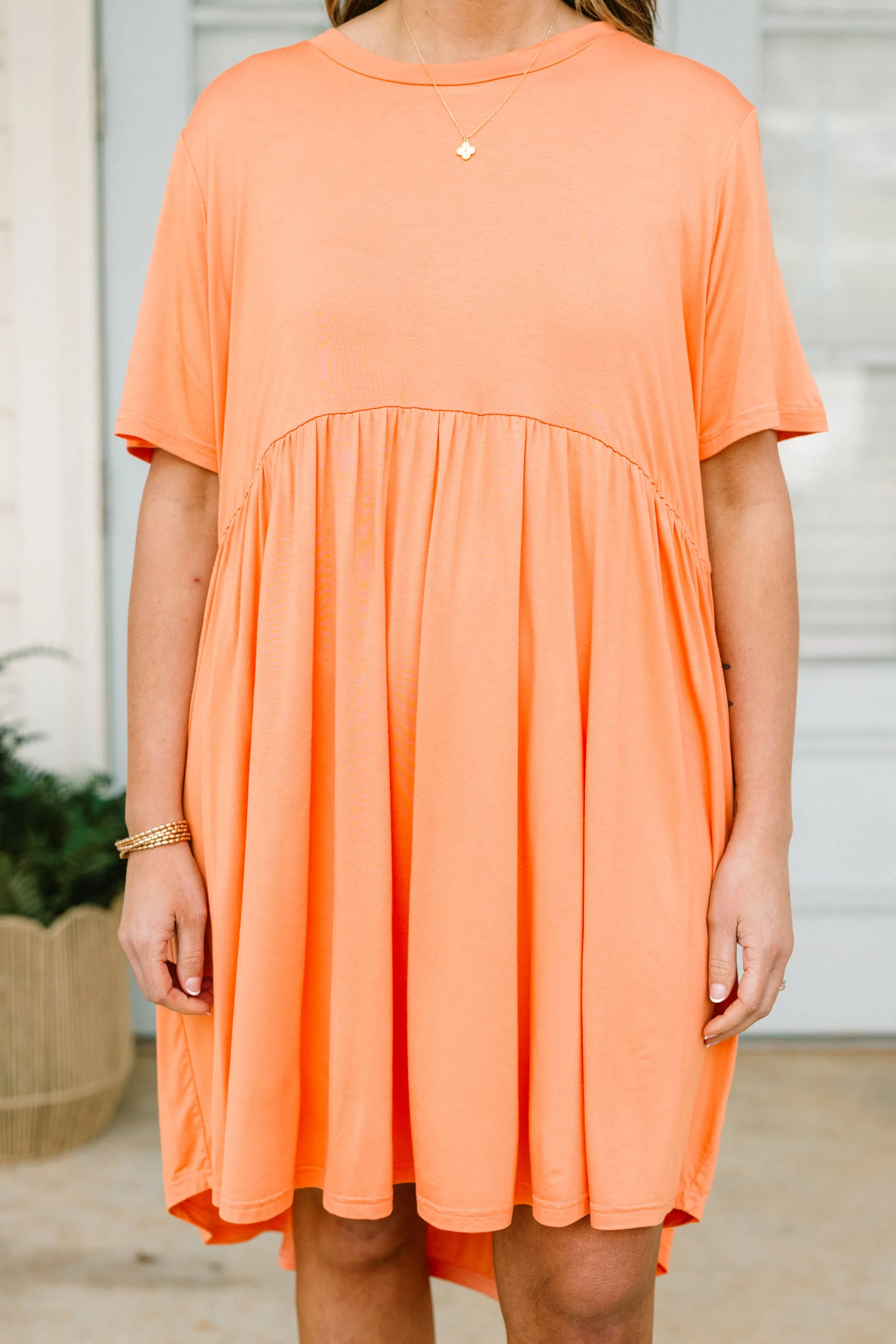 The Sawyer Dress, Peach