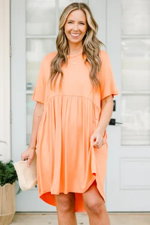 The Sawyer Dress, Peach