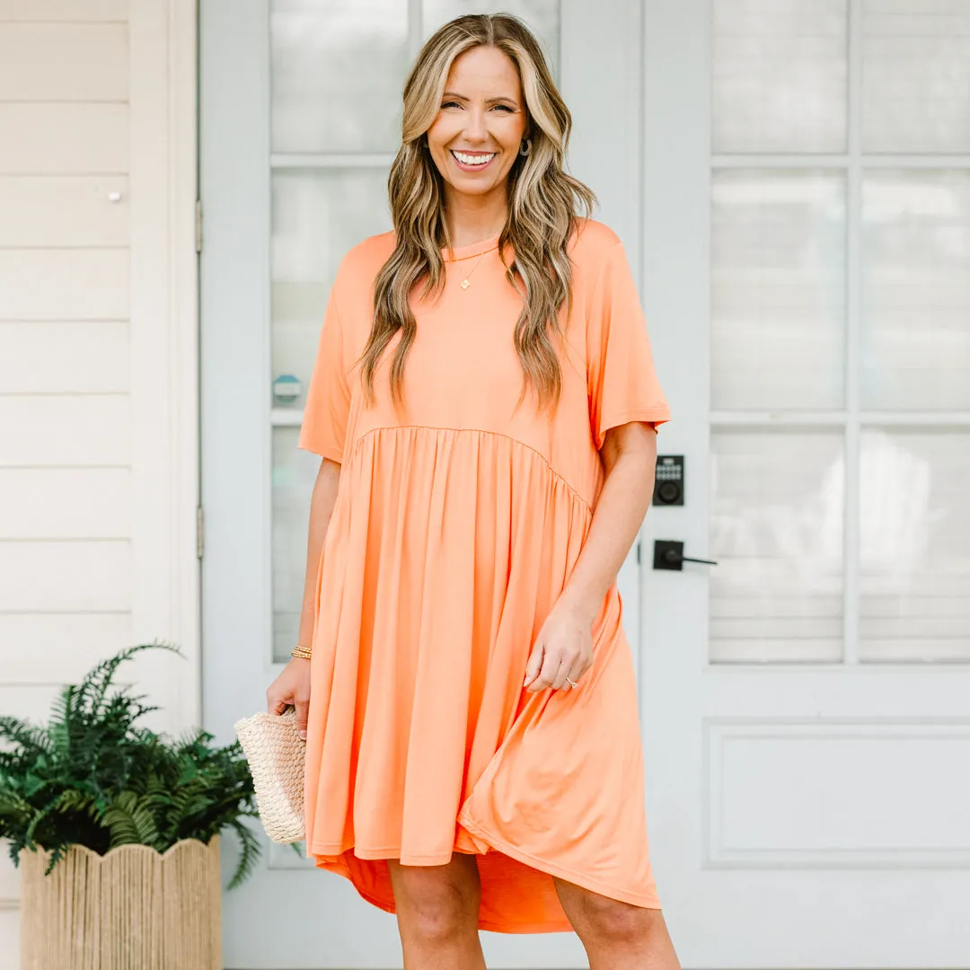The Sawyer Dress, Peach