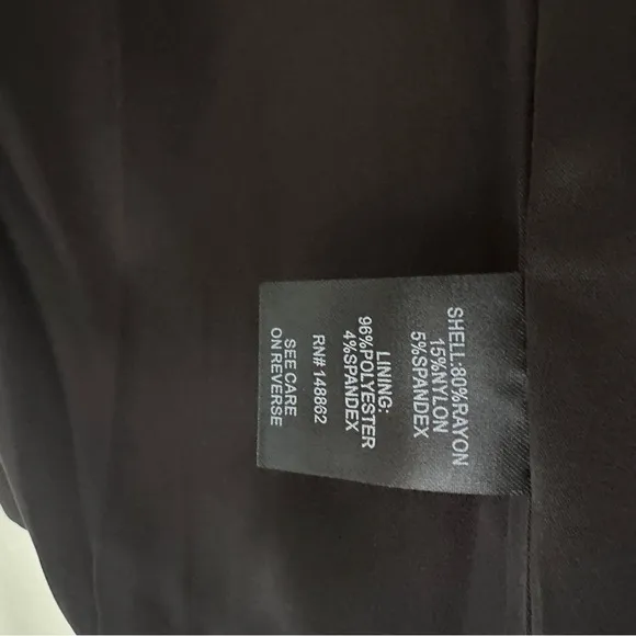 Torrid Long Line Stretchy Ponte Blazer 1X (16W))
