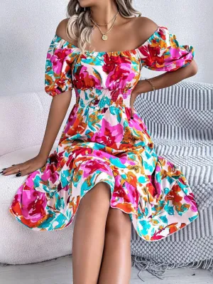 Traci | Casual Boho Gradient Dress