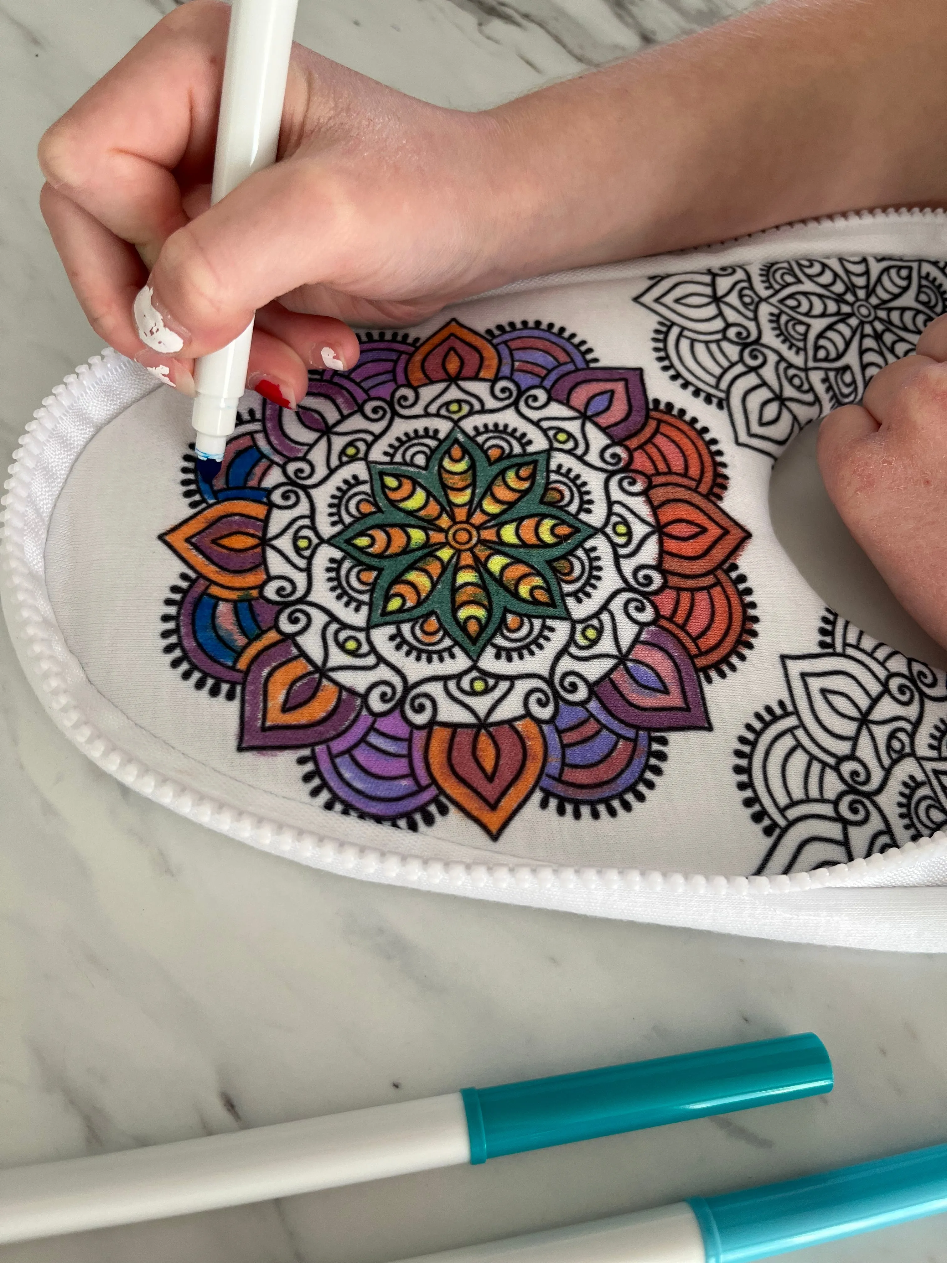 U-Color Mandala Printed Zlipperz