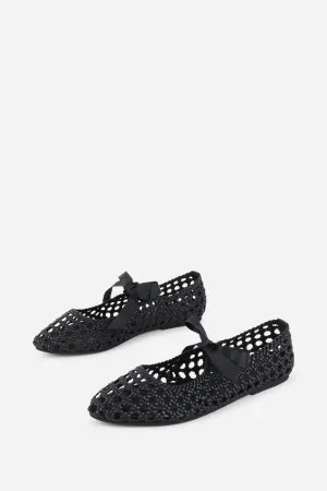 VALLEY WOVEN VEGAN BALLET FLAT