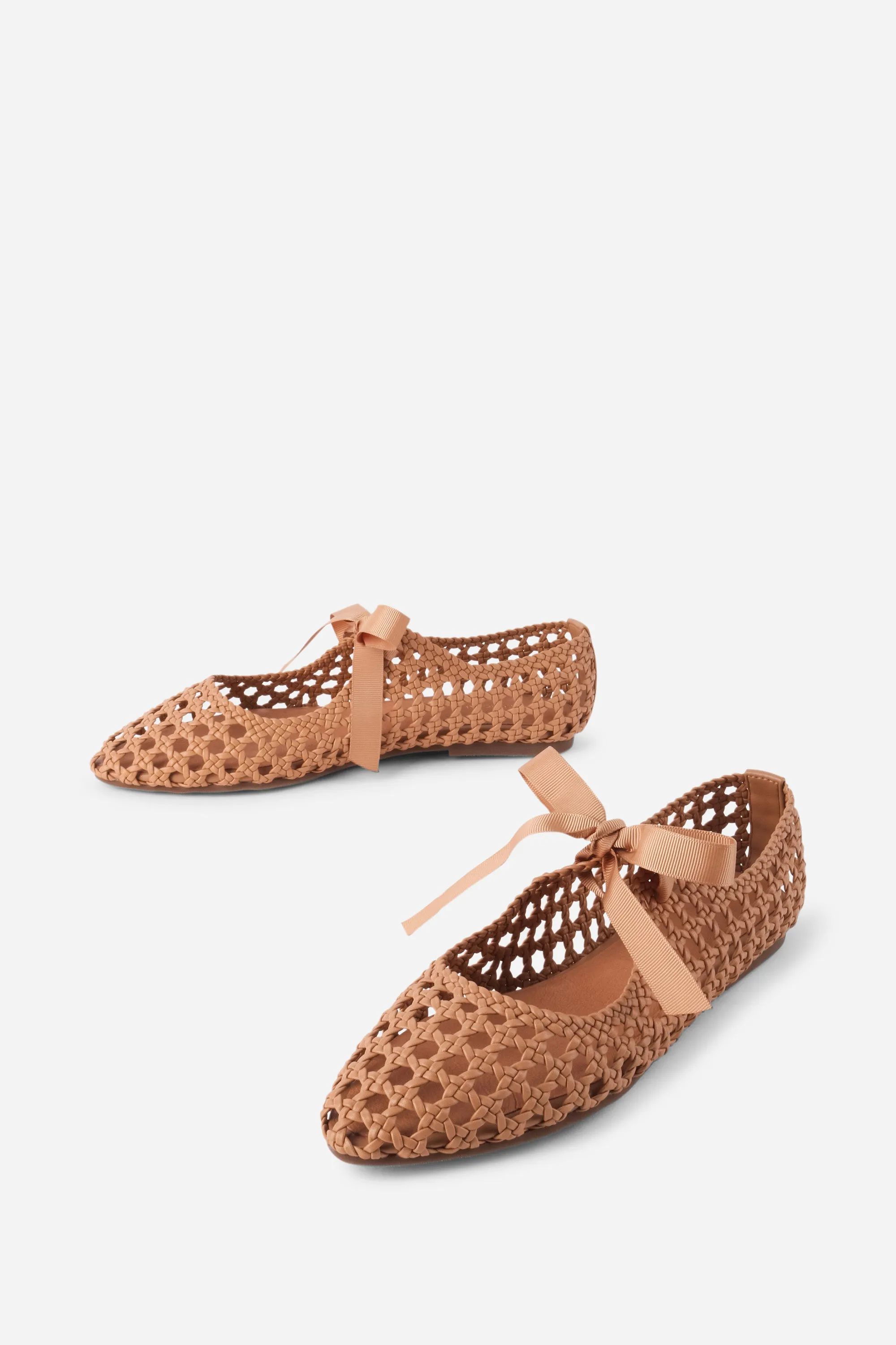 VALLEY WOVEN VEGAN BALLET FLAT