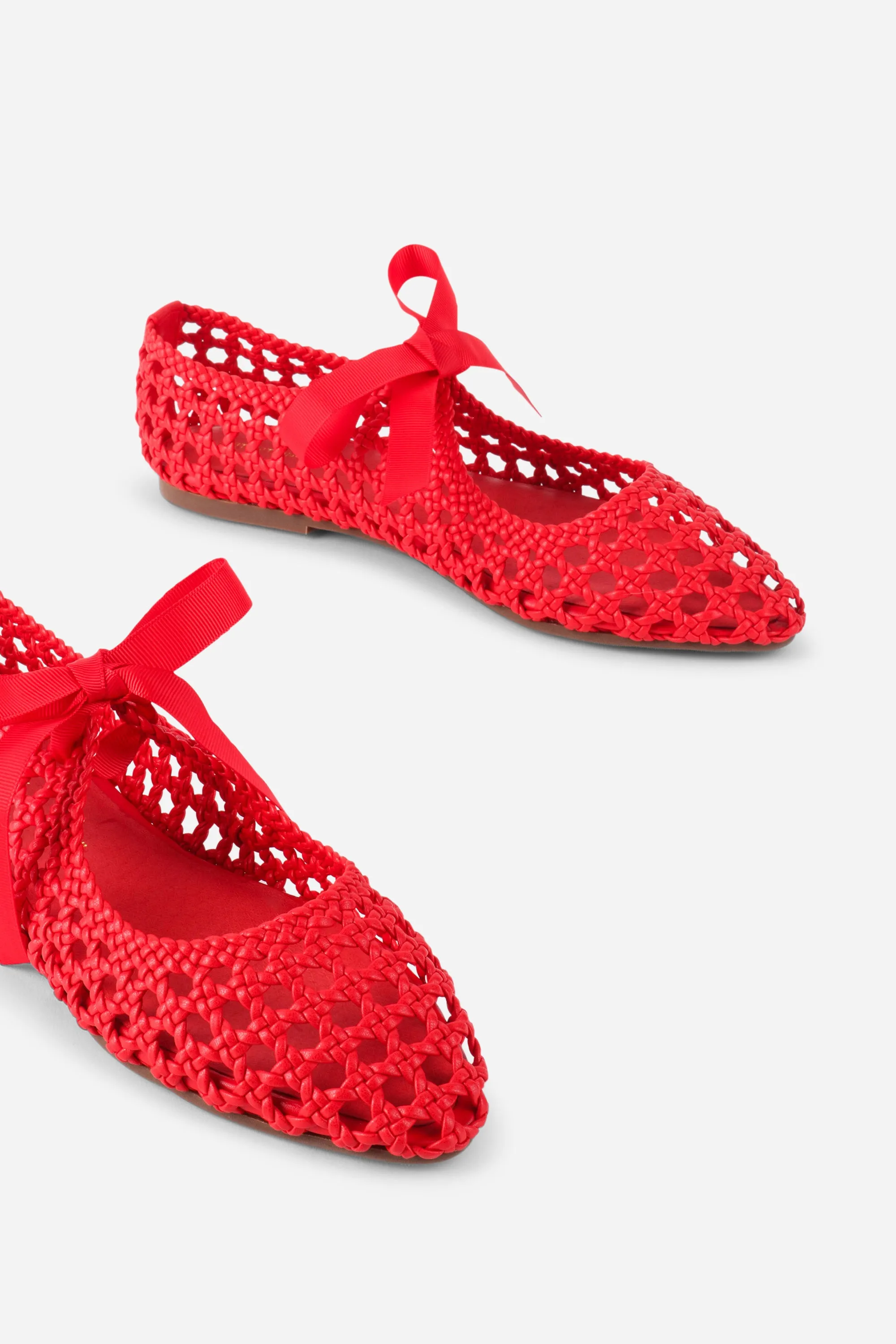 VALLEY WOVEN VEGAN BALLET FLAT