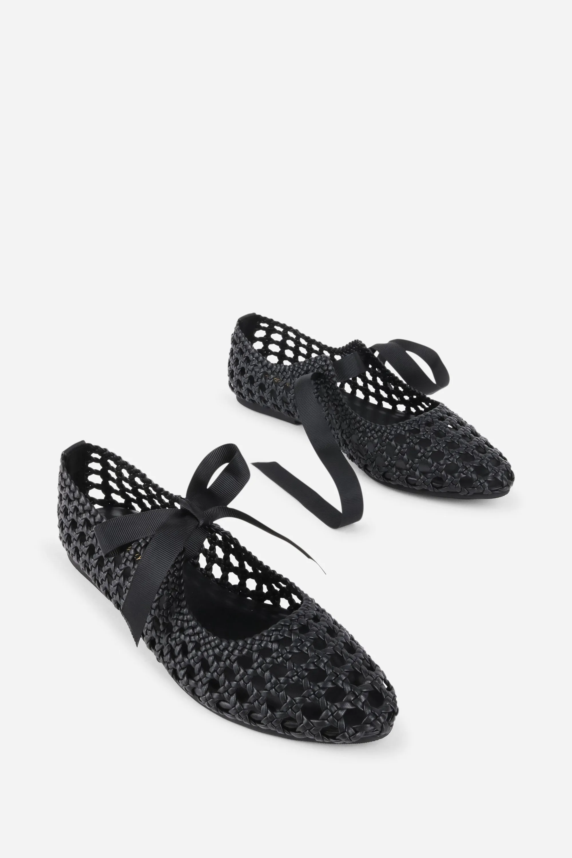 VALLEY WOVEN VEGAN BALLET FLAT