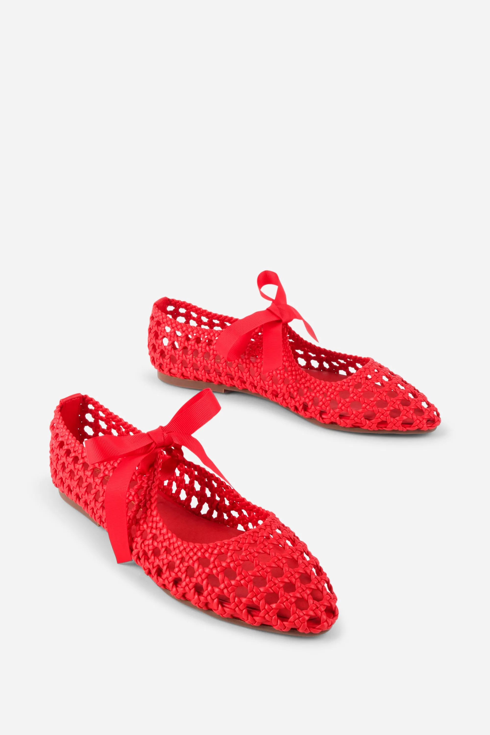 VALLEY WOVEN VEGAN BALLET FLAT