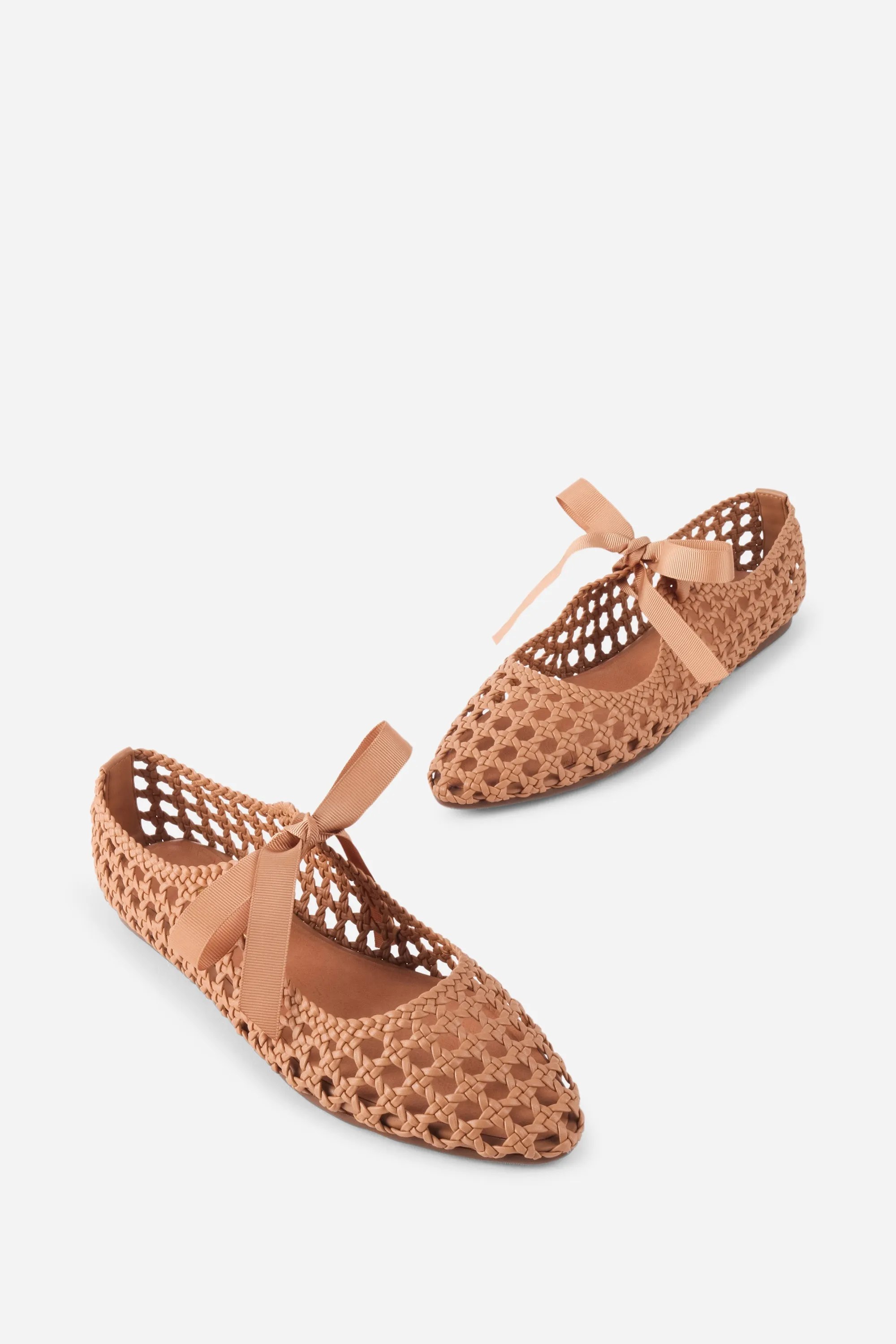 VALLEY WOVEN VEGAN BALLET FLAT