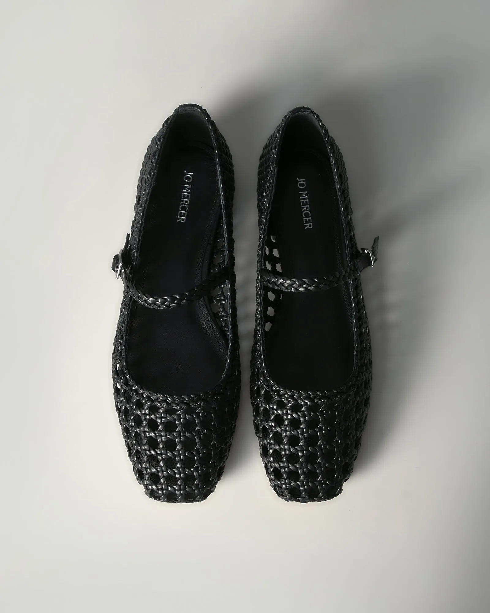 WILLIS CASUAL FLATS BLACK LEATHER