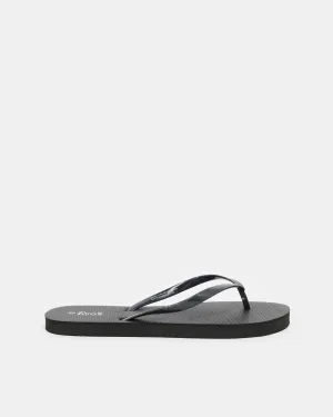 Women Black Flip Flop