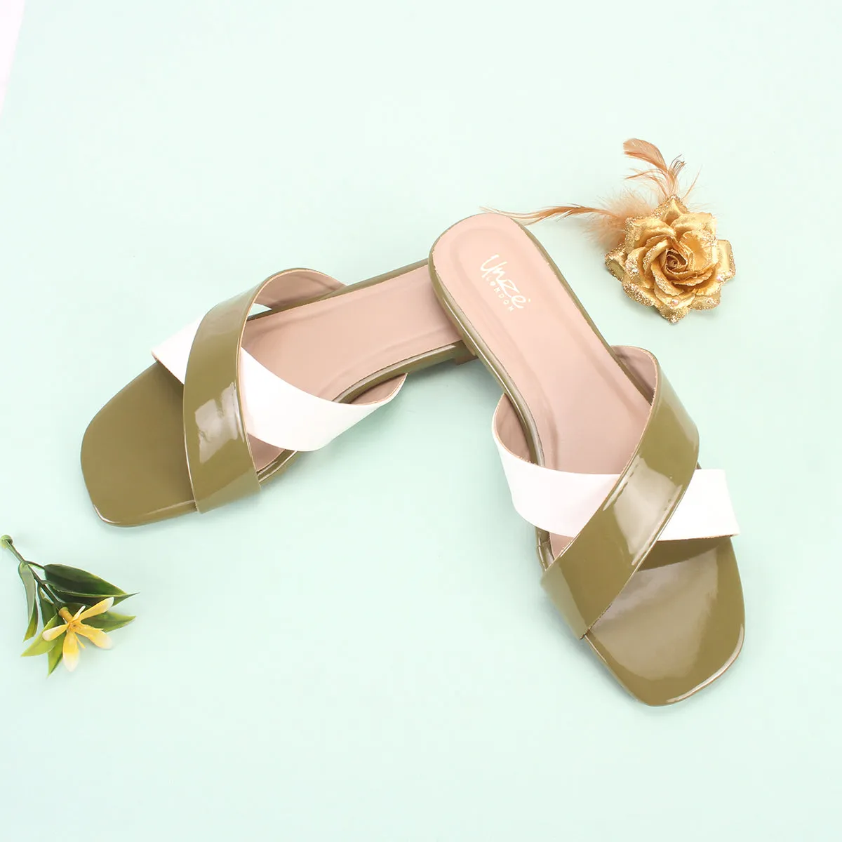 Women "DELILAH" Summer Flat Slippers