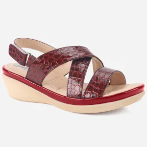 Women "ESTD" Comfort Flat Sandals