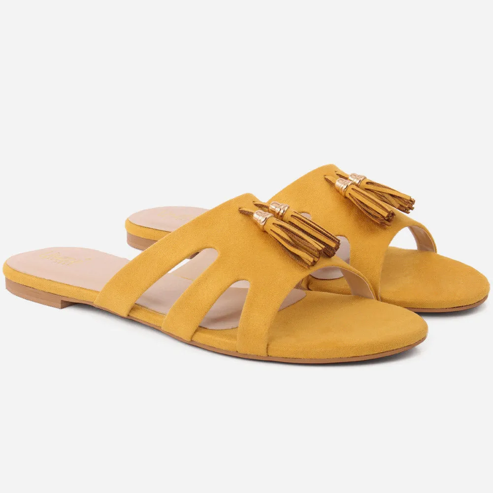 Women "VANNESA" Suede Slip On Slippers