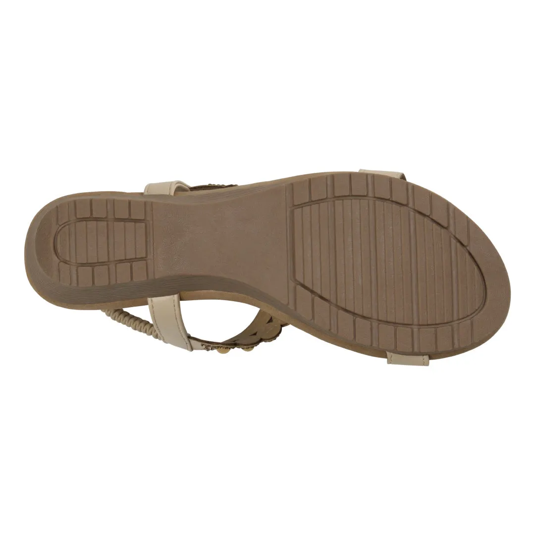 Women's Fia Natural Woven Wedge Sandals