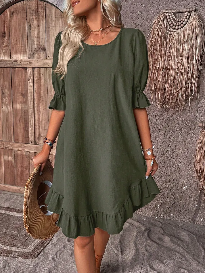 Women's Light Frilly Summer Dress