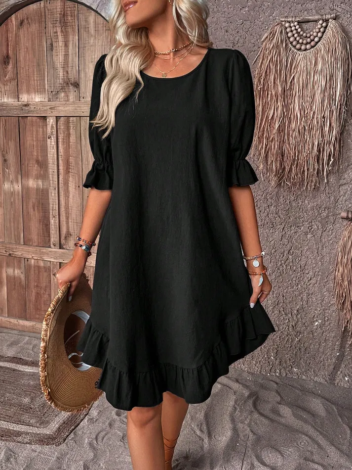 Women's Light Frilly Summer Dress