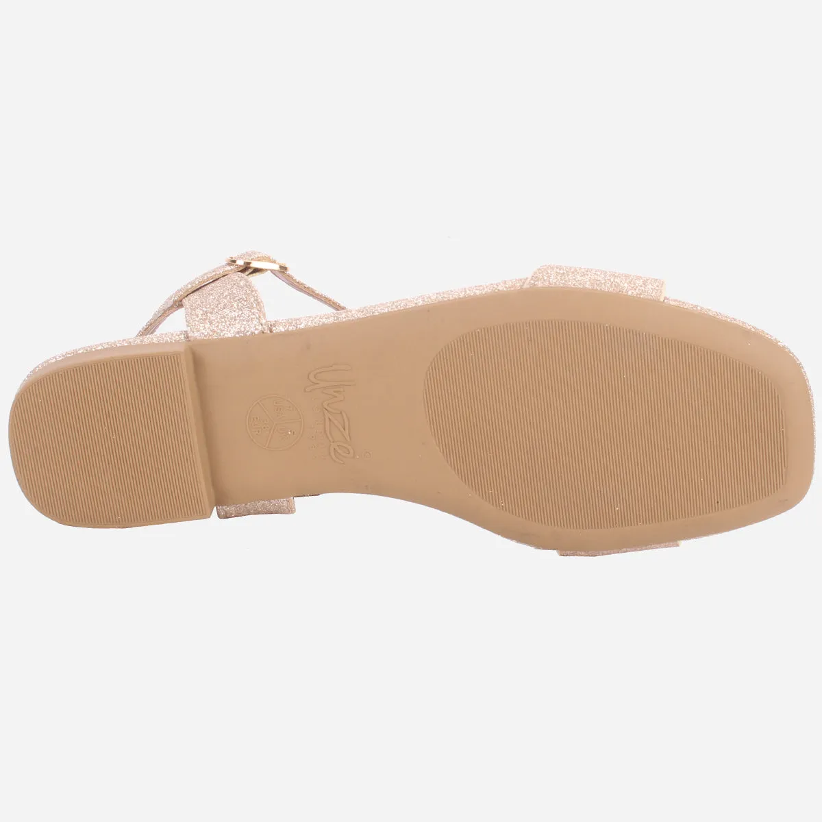 Womens "BENNU" Shimmery Summer Sandals