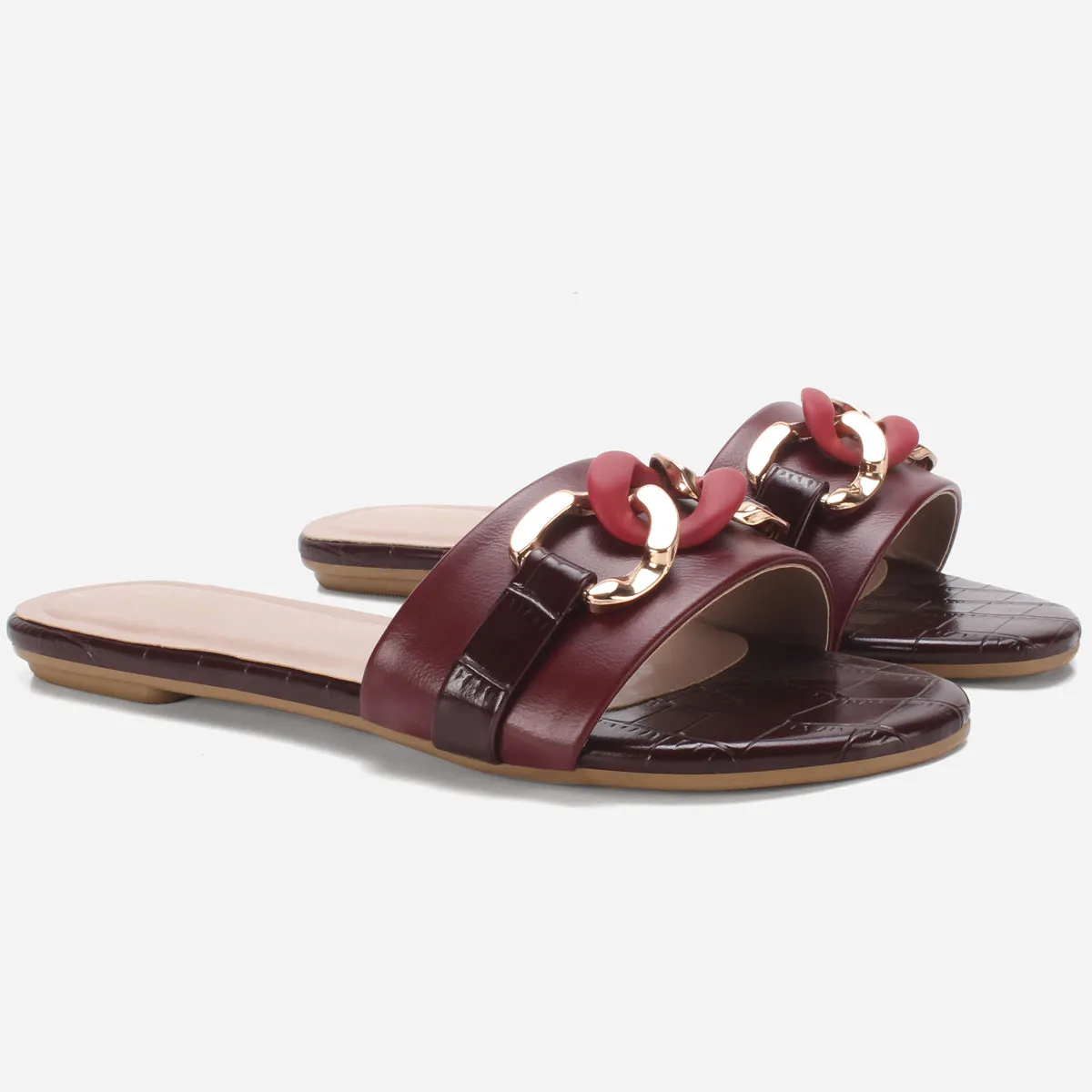 Women's "FABEHA"Decorated Summer Slippers