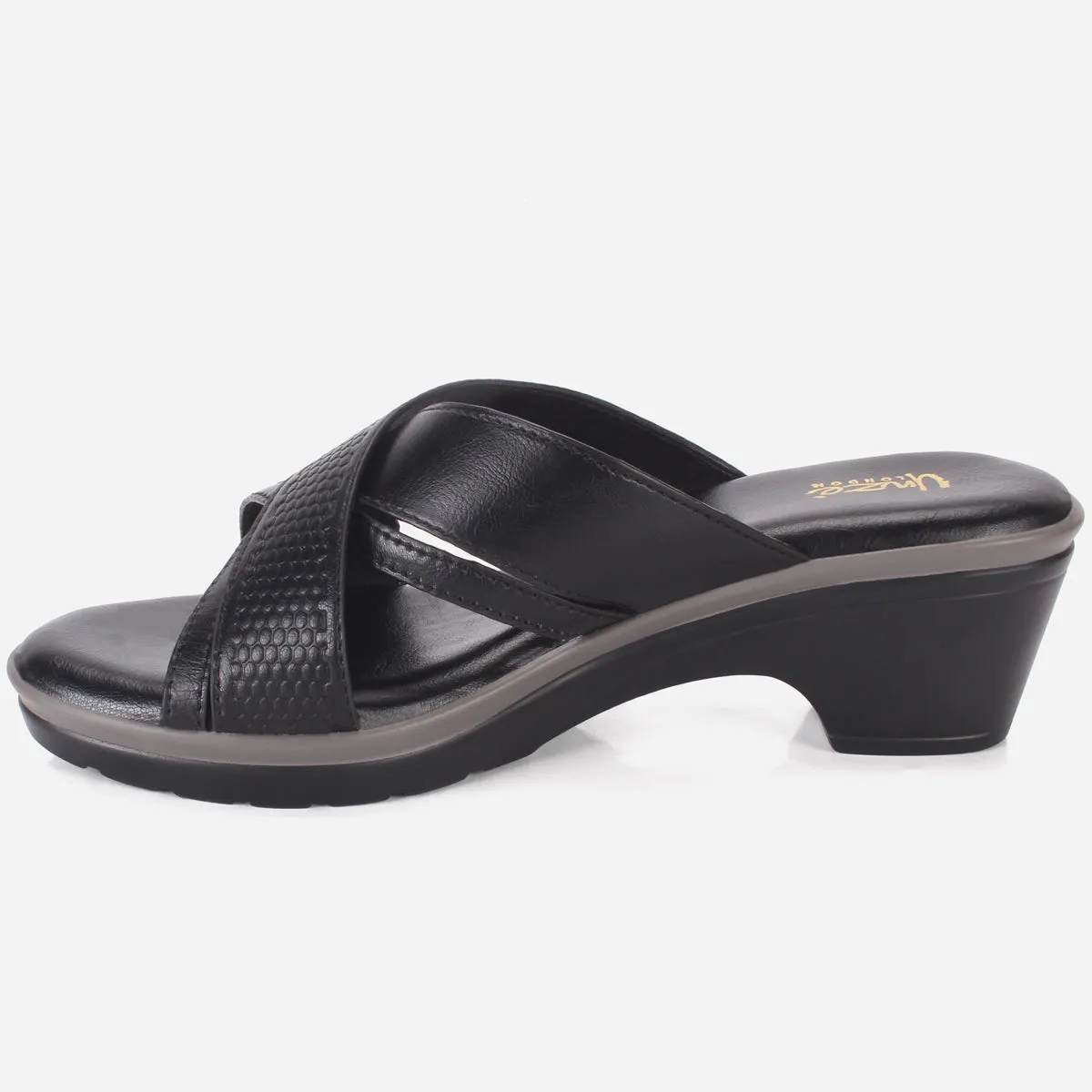 Womens "HERMINIA" Crisscross Strap Comfy Summer Slippers