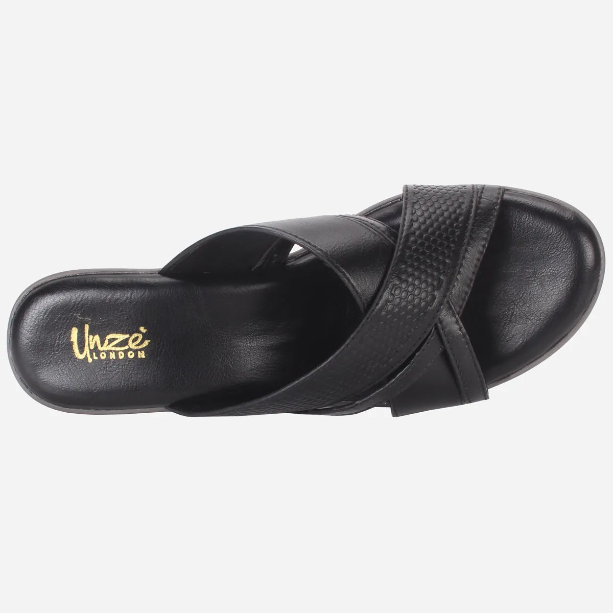 Womens "HERMINIA" Crisscross Strap Comfy Summer Slippers