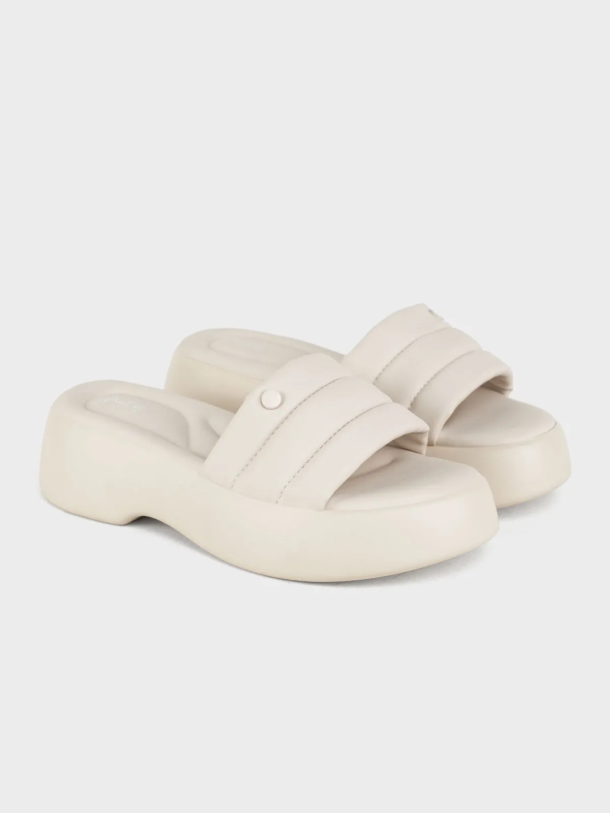 Womens "HINNAYE" Cushioned Comfy Slippers