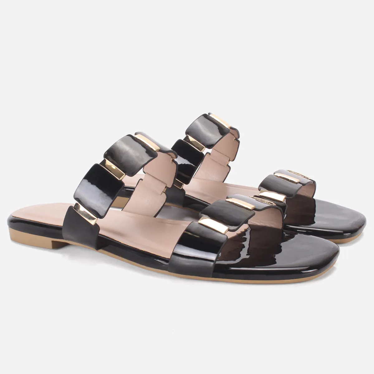 Women's "OSCAR" Flat Summer Open-Toe Slippers