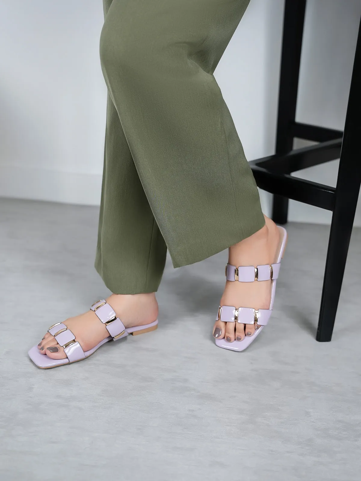 Women's "OSCAR" Flat Summer Open-Toe Slippers