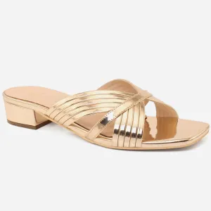 Womens "ZEEQ" Stripy Everyday Slip-ons Shoes
