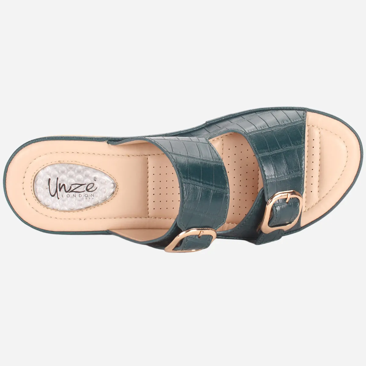 Womens "ZITOPA" Comfy Everyday Casual Wedge Slippers