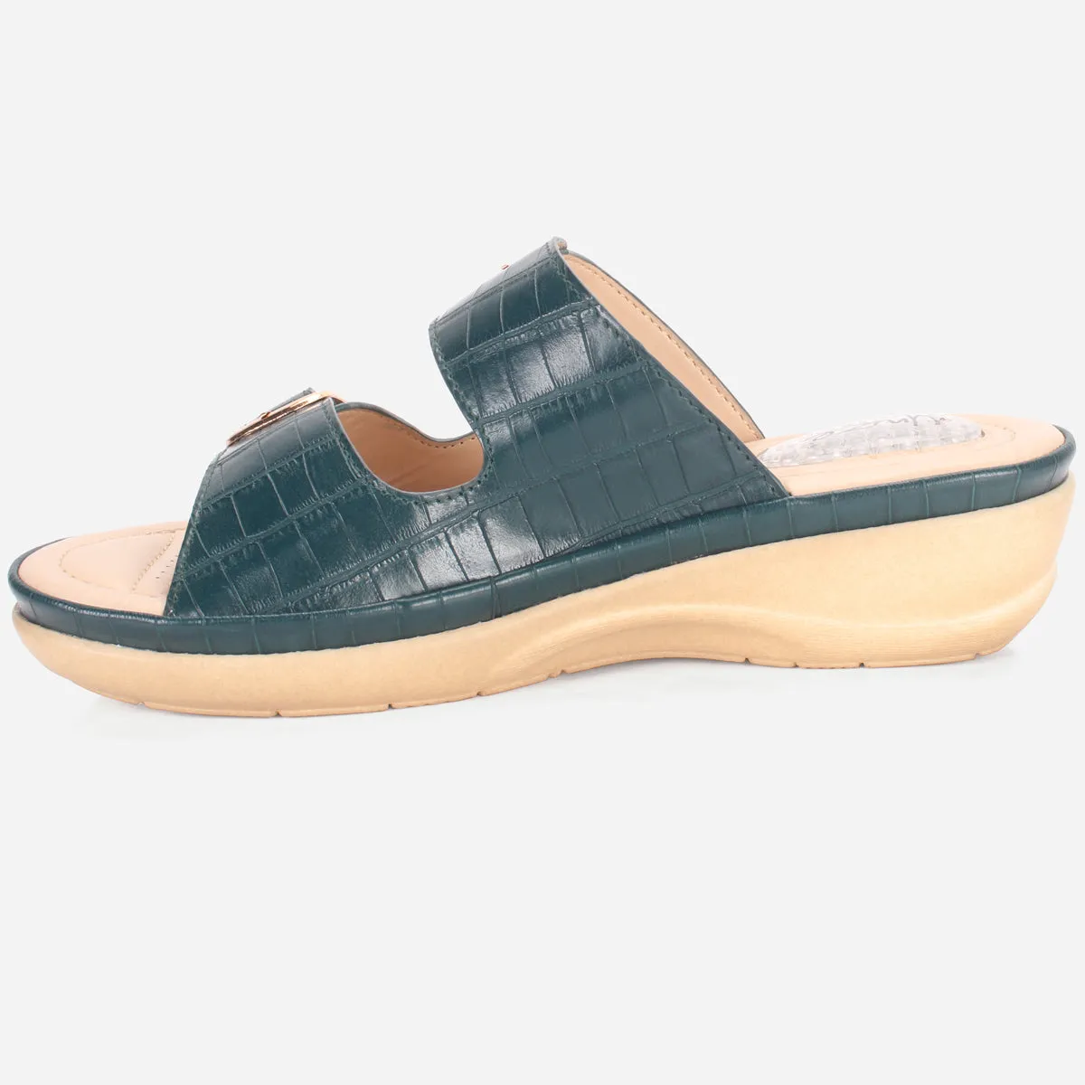 Womens "ZITOPA" Comfy Everyday Casual Wedge Slippers
