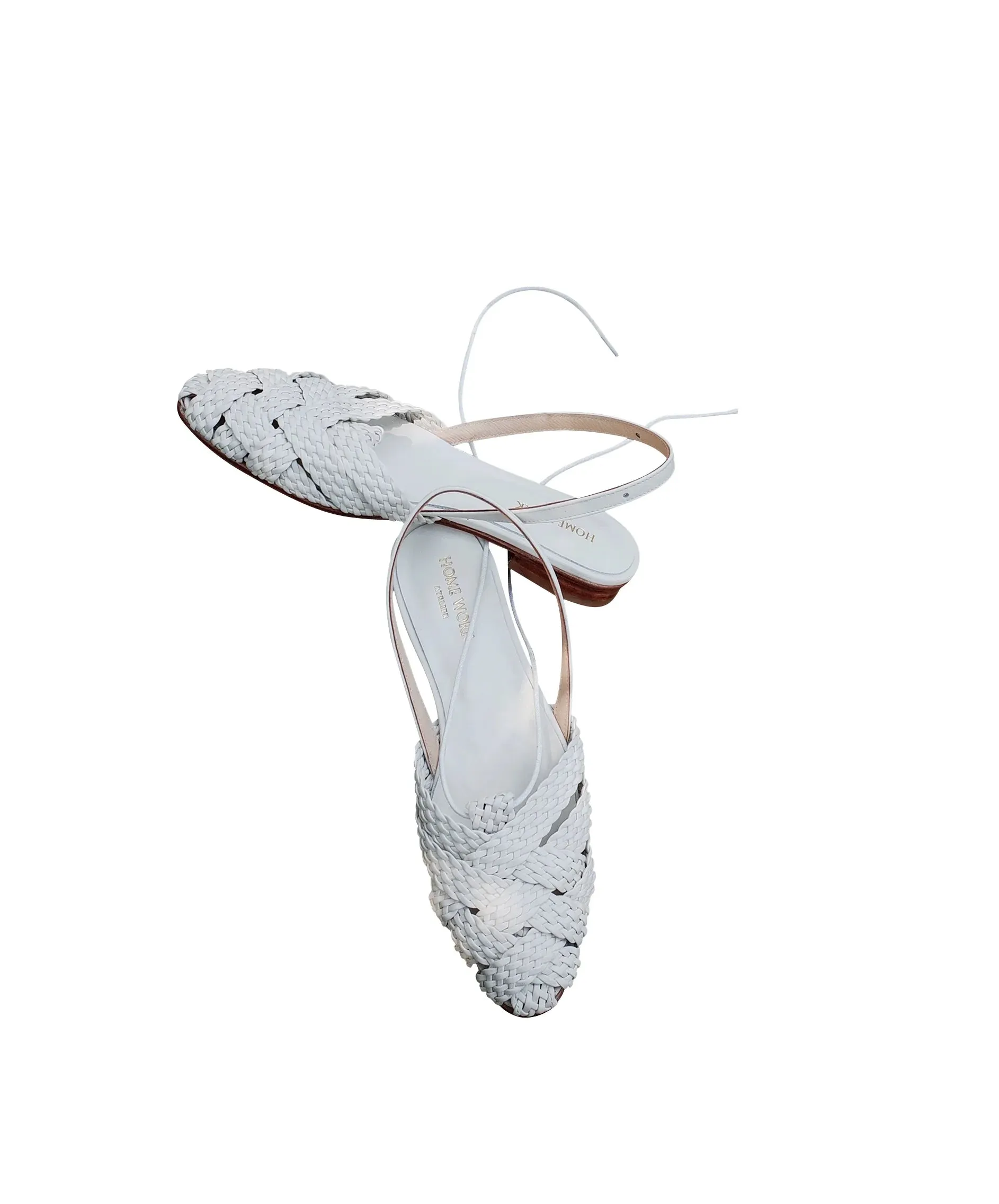 Woven Slingback Sandals
