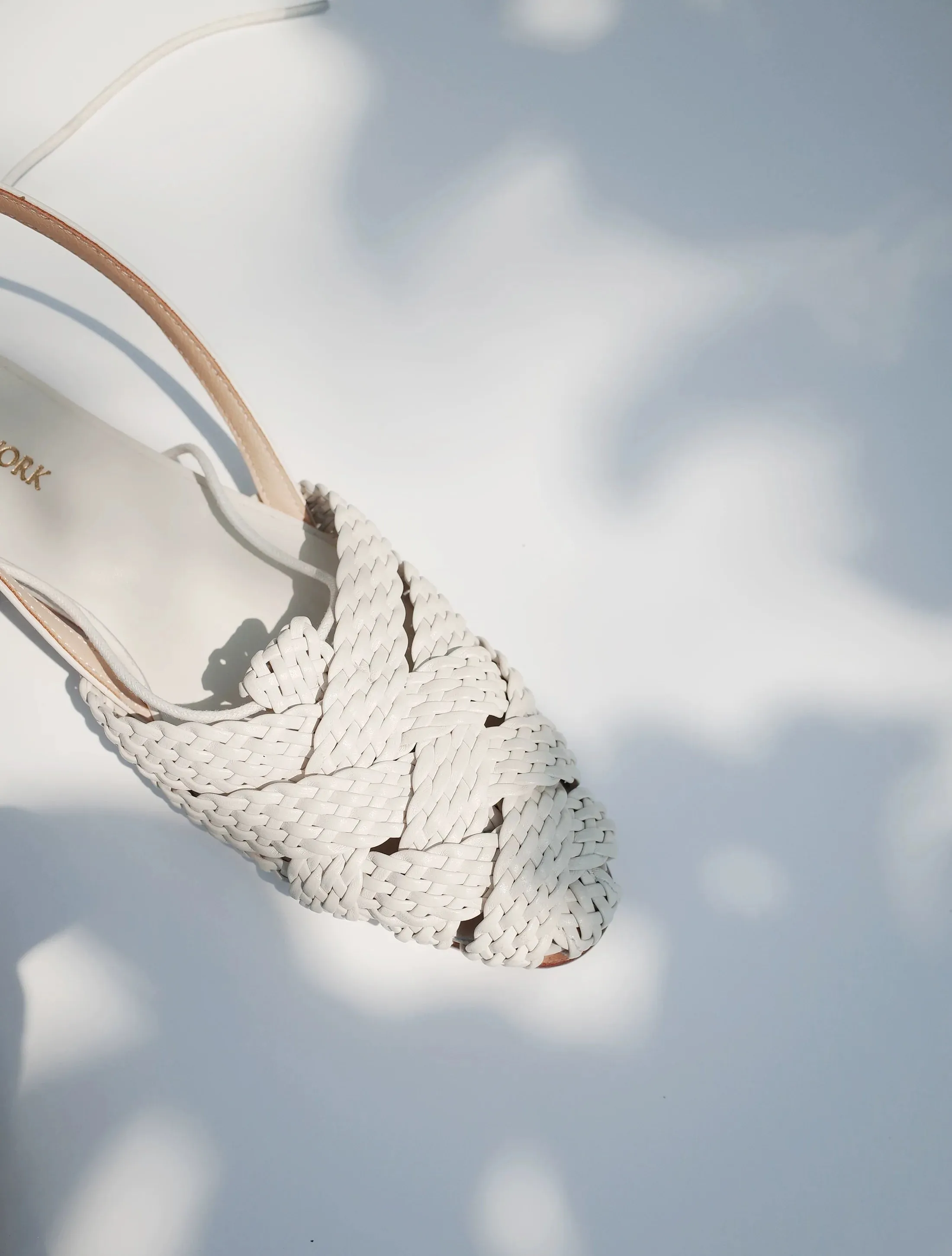 Woven Slingback Sandals