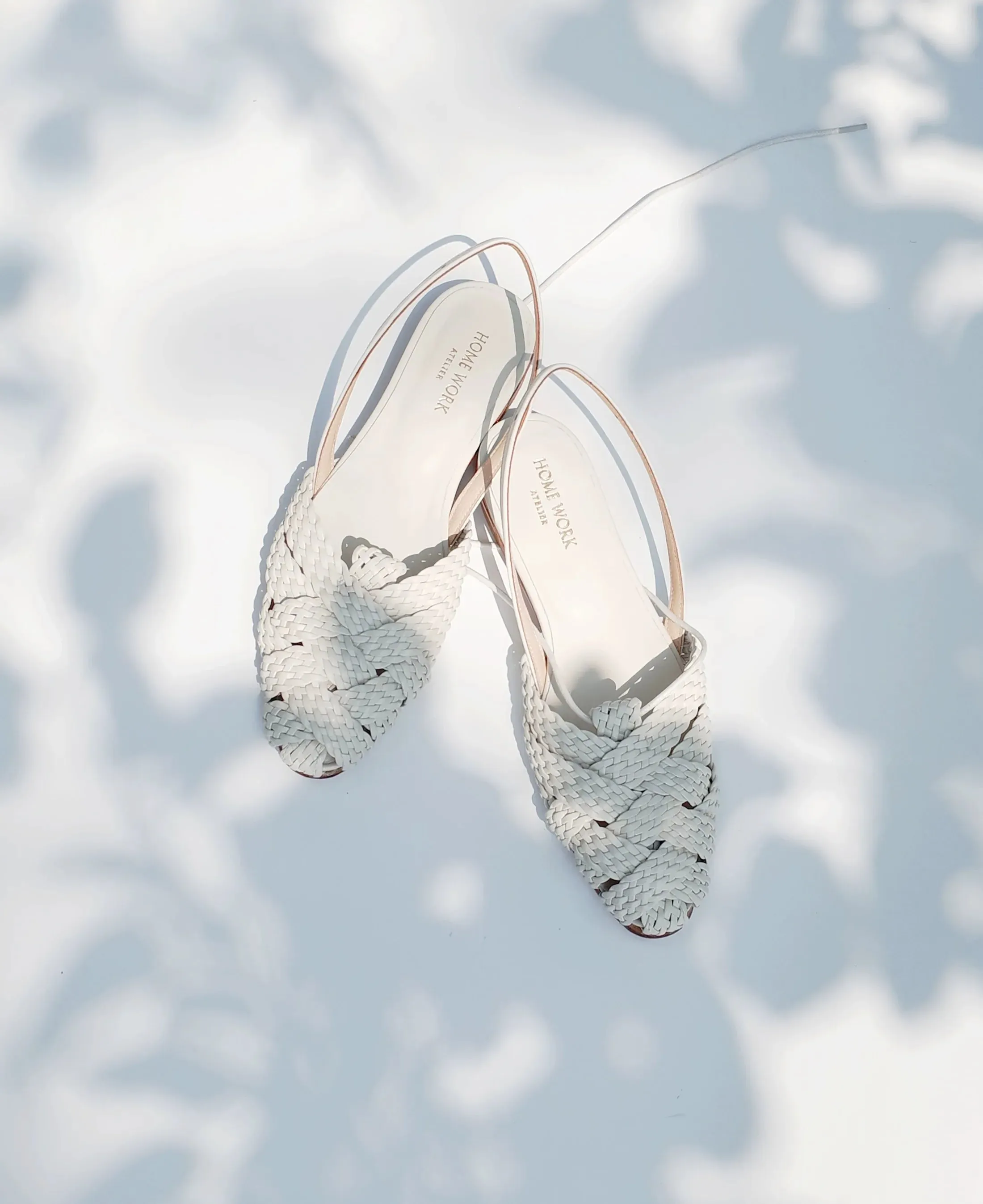 Woven Slingback Sandals