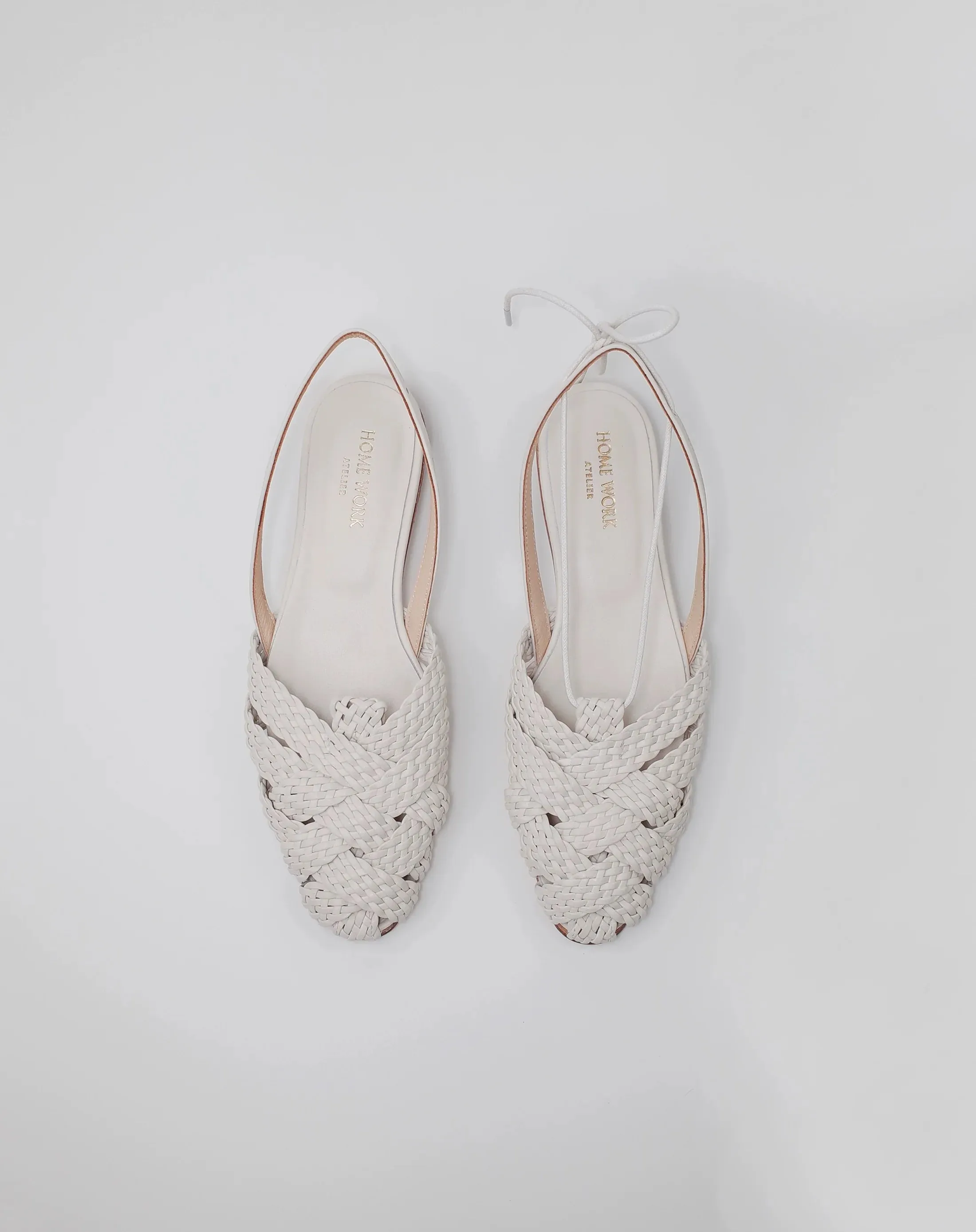 Woven Slingback Sandals