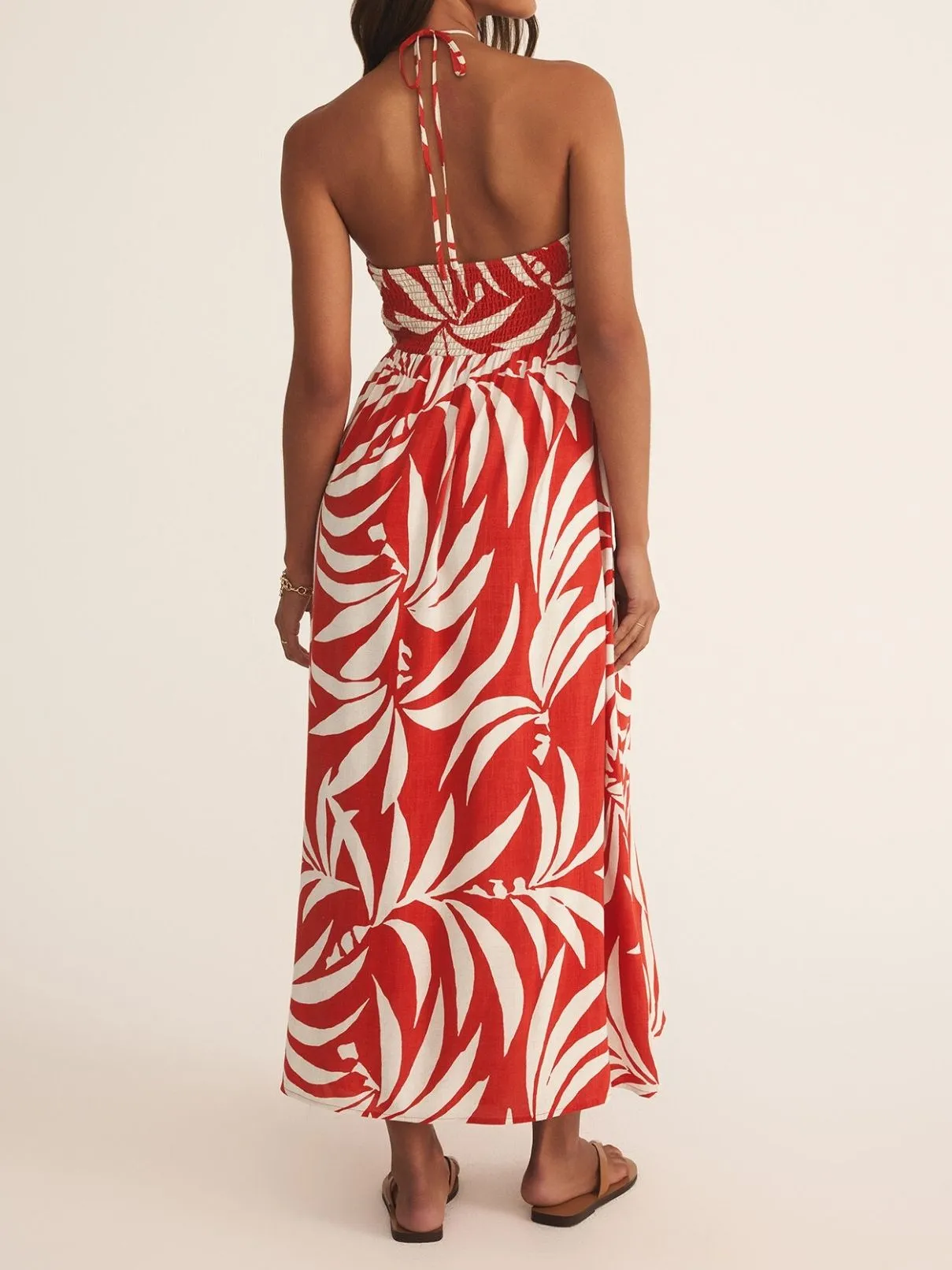 Z Supply Elodi Vacances Midi in Cabana Red
