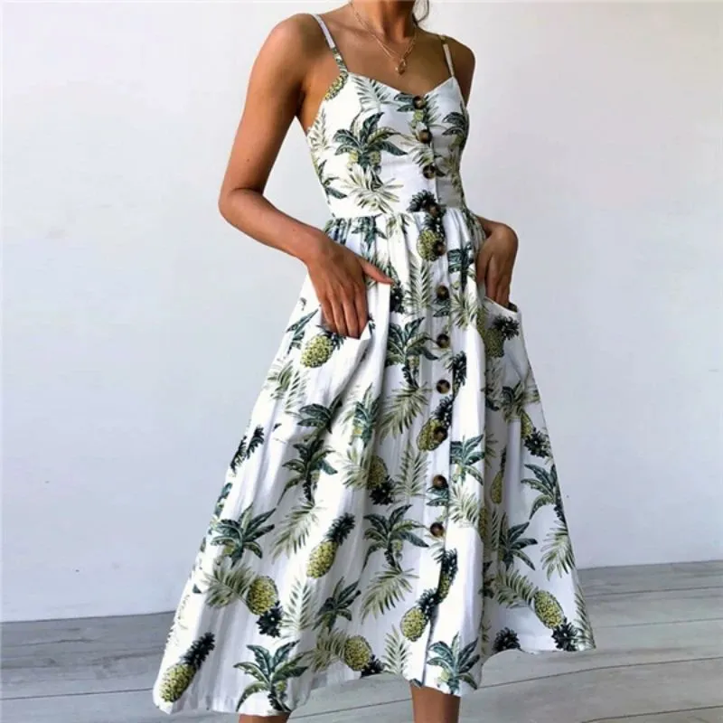 Zafira™ Retro Bloom Pocket Dress