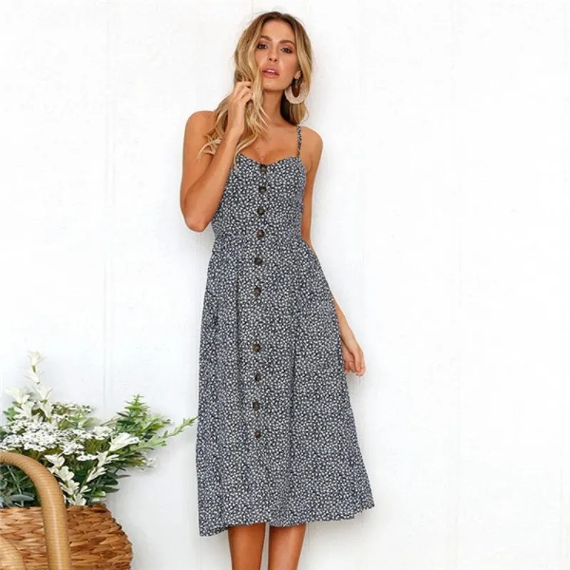 Zafira™ Retro Bloom Pocket Dress