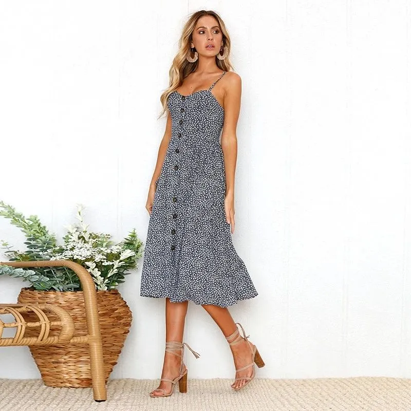Zafira™ Retro Bloom Pocket Dress
