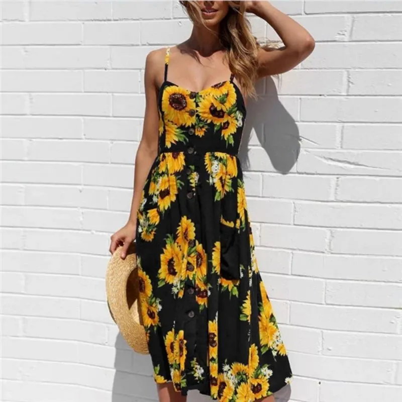 Zafira™ Retro Bloom Pocket Dress