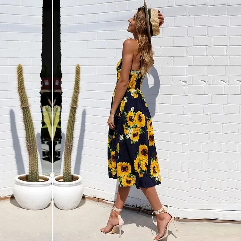 Zafira™ Retro Bloom Pocket Dress
