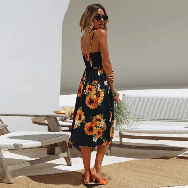 Zafira™ Retro Bloom Pocket Dress