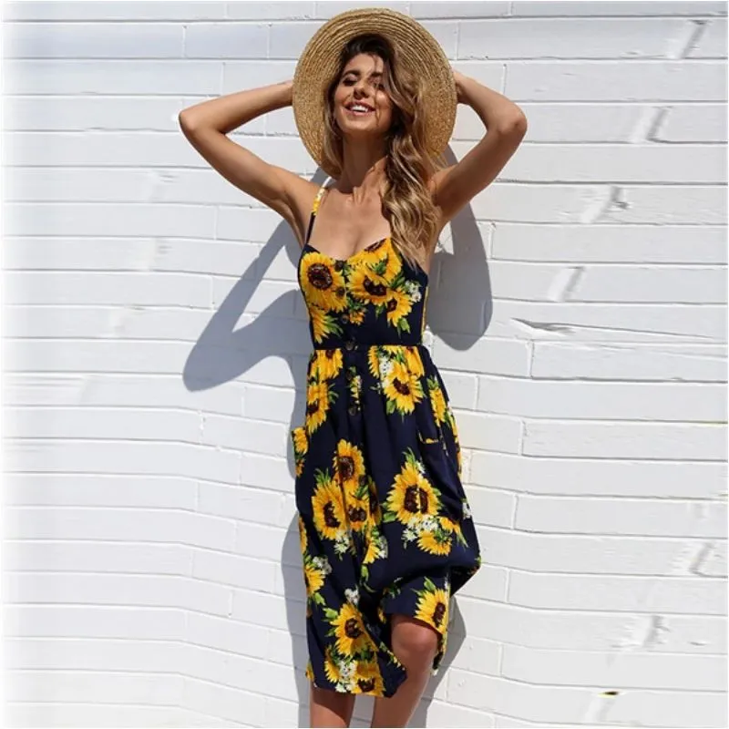 Zafira™ Retro Bloom Pocket Dress