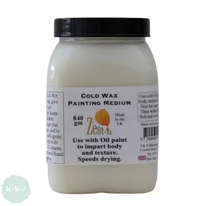 Zest-it Cold Wax - Painting Medium - 840g